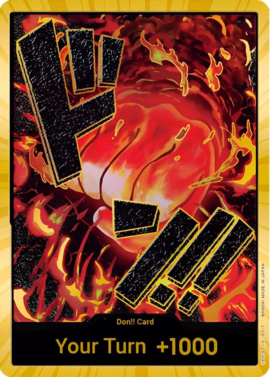DON!! Card (Sakazuki) (Gold) [Premium Booster -The Best-] | Good Games Morley