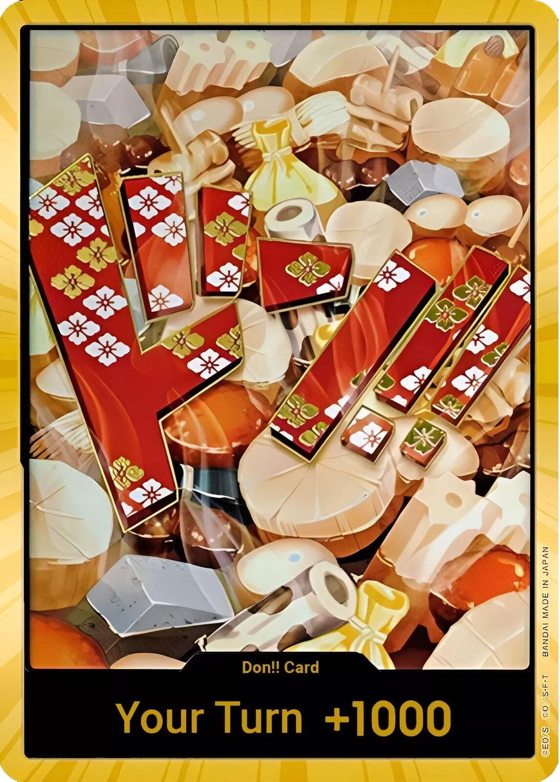 DON!! Card (Oden) (Gold) [Premium Booster -The Best-] | Good Games Morley