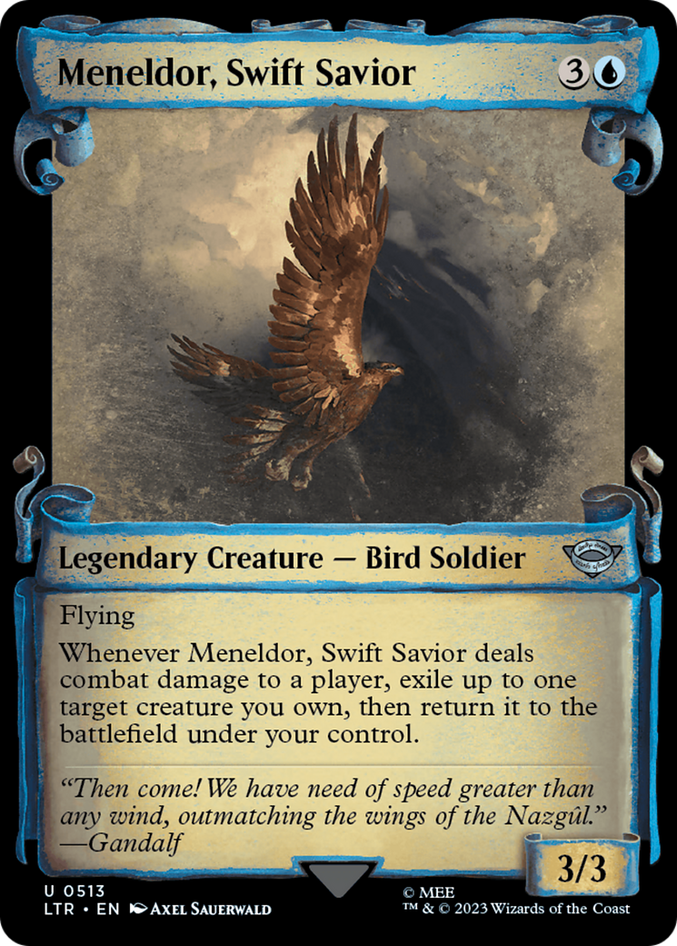 Meneldor, Swift Savior [The Lord of the Rings: Tales of Middle-Earth Showcase Scrolls] | Good Games Morley