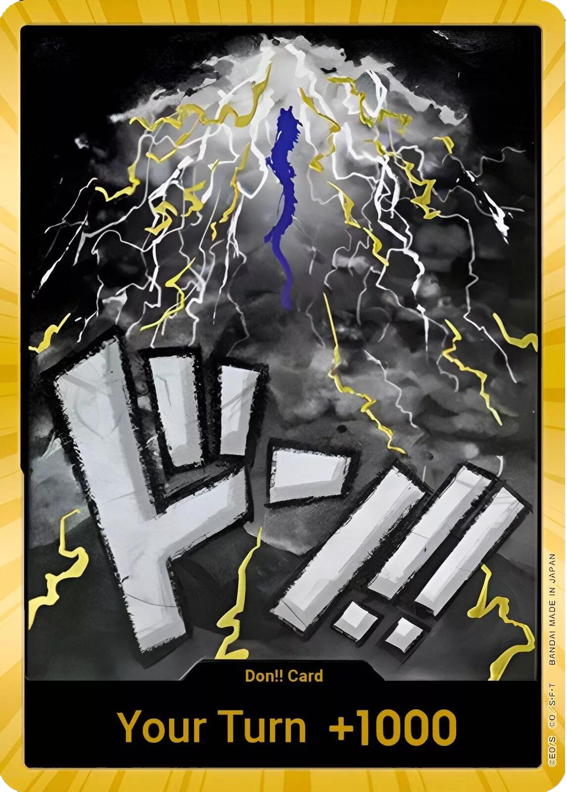 DON!! Card (Kaido) (Gold) [Premium Booster -The Best-] | Good Games Morley