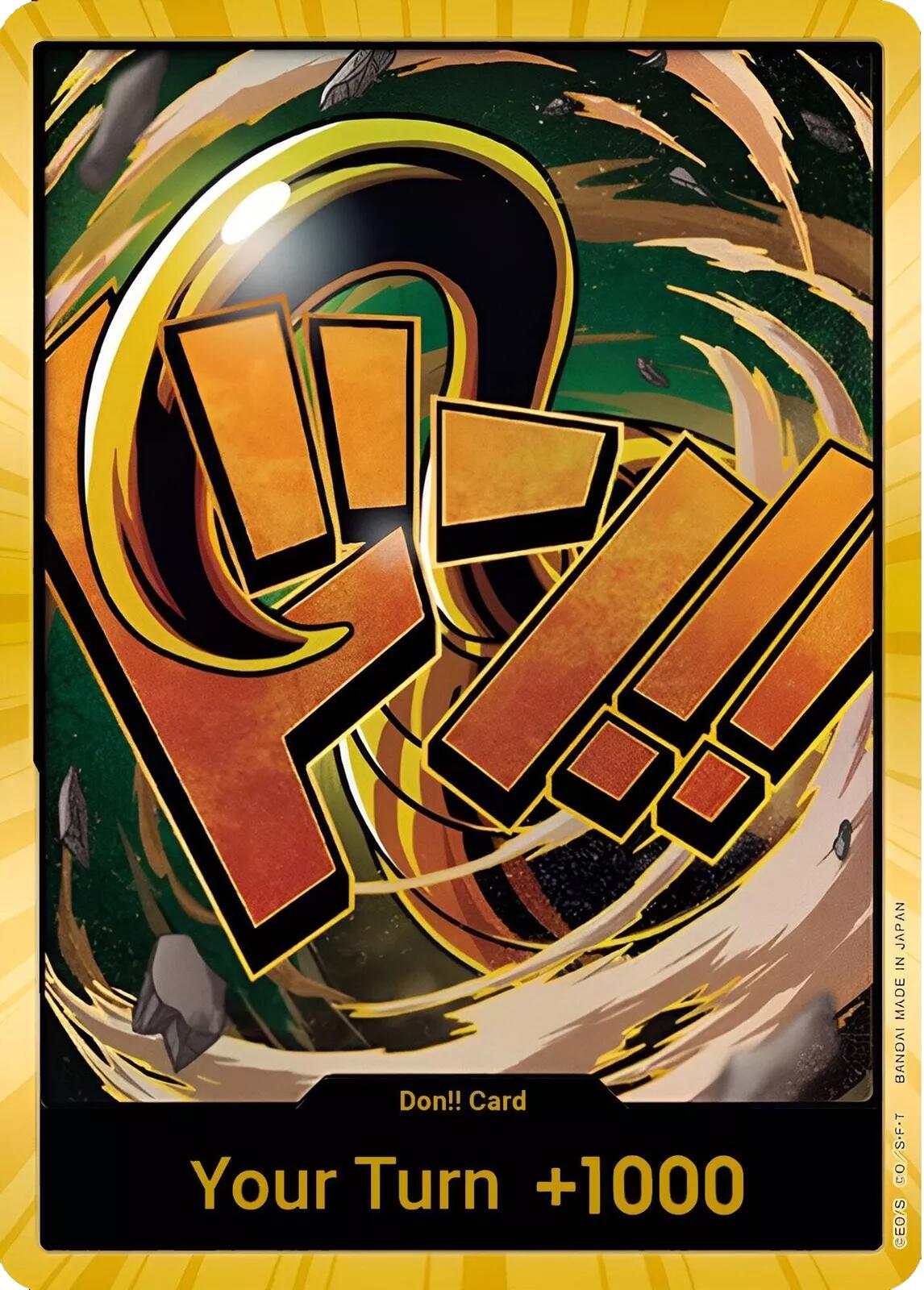 DON!! Card (Crocodile) (Gold) [Premium Booster -The Best-] | Good Games Morley