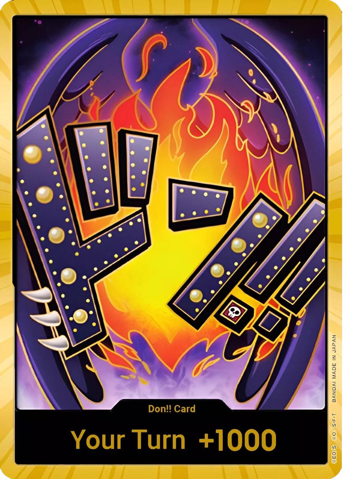DON!! Card (King) (Gold) [Premium Booster -The Best-] | Good Games Morley