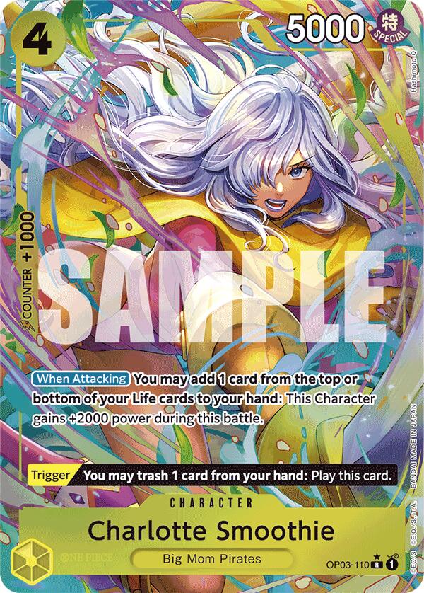 Charlotte Smoothie (Alternate Art) [Premium Booster -The Best-] | Good Games Morley