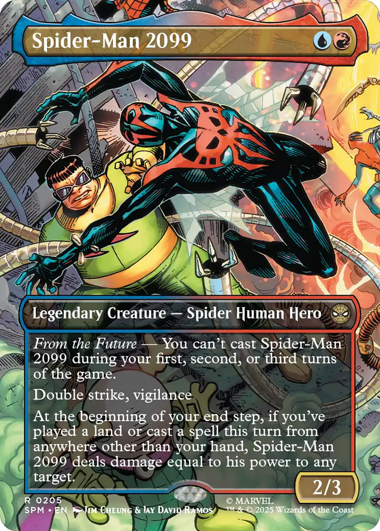 Spider-Man 2099 (0205) (Borderless) [Marvel's Spider-Man] | Good Games Morley