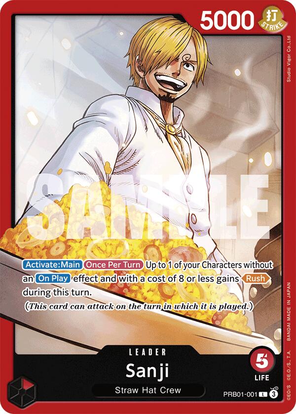 Sanji (PRB01-001) [Premium Booster -The Best-] | Good Games Morley