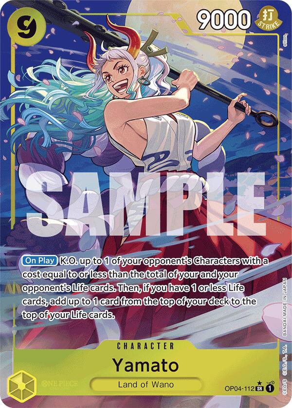 Yamato (OP04-112) (Alternate Art) [Premium Booster -The Best-] | Good Games Morley
