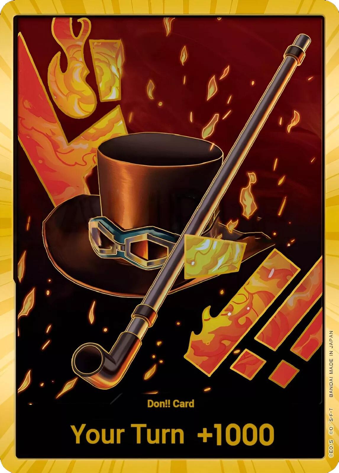 DON!! Card (Sabo) (Gold) [Premium Booster -The Best-] | Good Games Morley