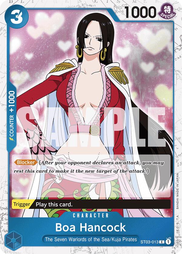 Boa Hancock (ST03-013) (Jolly Roger Foil) [Premium Booster -The Best-] | Good Games Morley