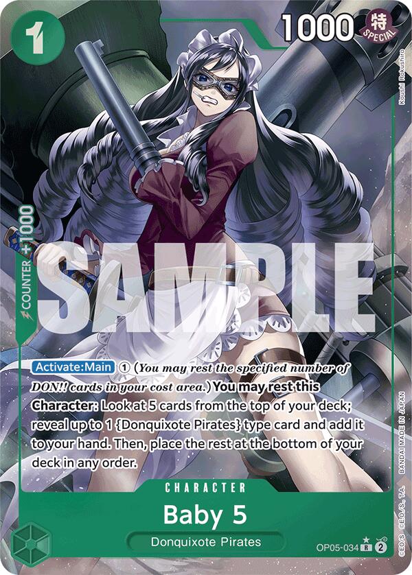 Baby 5 (OP05-034) (Full Art) [Premium Booster -The Best-] | Good Games Morley