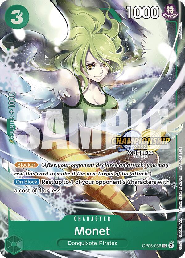 Monet (2024 Event Pack) OP05-036 (One Piece Promotion Cards)  - Foil | Good Games Morley