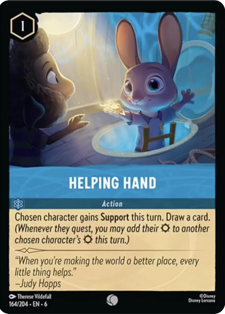 Helping Hand (164/204) [Azurite Sea] | Good Games Morley