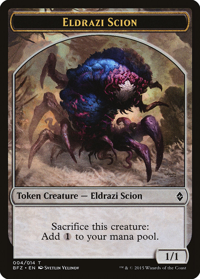 Eldrazi Scion Token (004/014) [Battle for Zendikar Tokens] | Good Games Morley