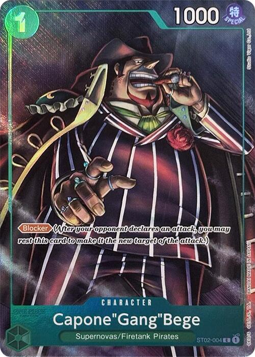 Capone"Gang"Bege (Premium Card Collection -Best Selection Vol. 2-) [One Piece Promotion Cards] | Good Games Morley