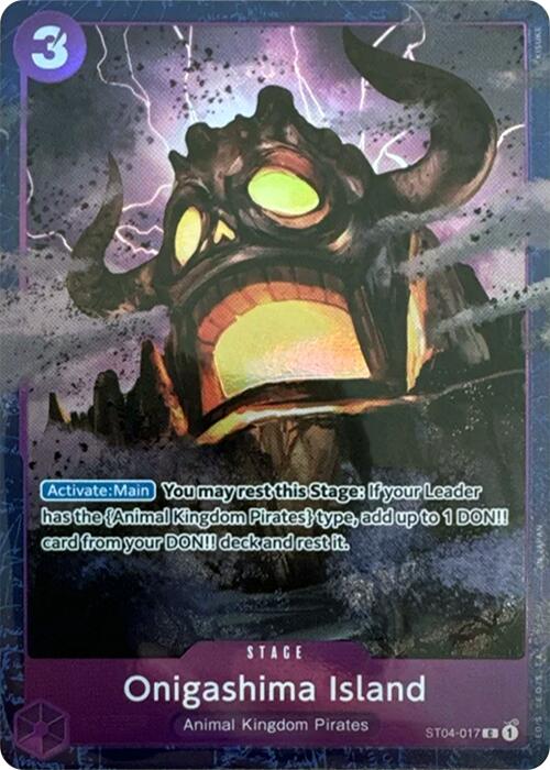 Onigashima Island (Premium Card Collection -Best Selection Vol. 2-) [One Piece Promotion Cards] | Good Games Morley