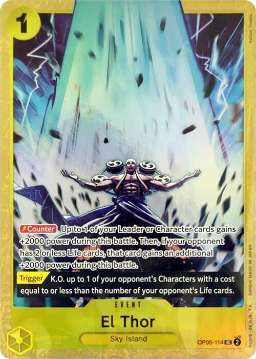 El Thor (Premium Card Collection -Best Selection Vol. 2-) [One Piece Promotion Cards] | Good Games Morley