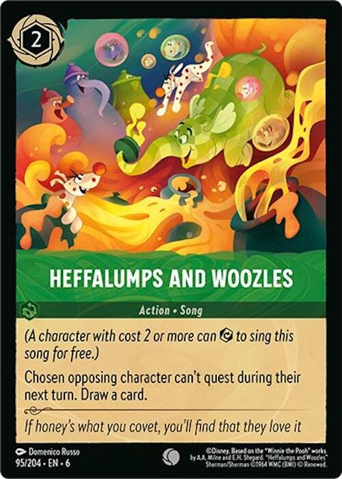 Heffalumps and Woozles (95/204) [Azurite Sea] | Good Games Morley