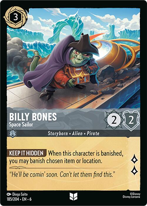 Billy Bones - Space Sailor (185/204) [Azurite Sea] | Good Games Morley