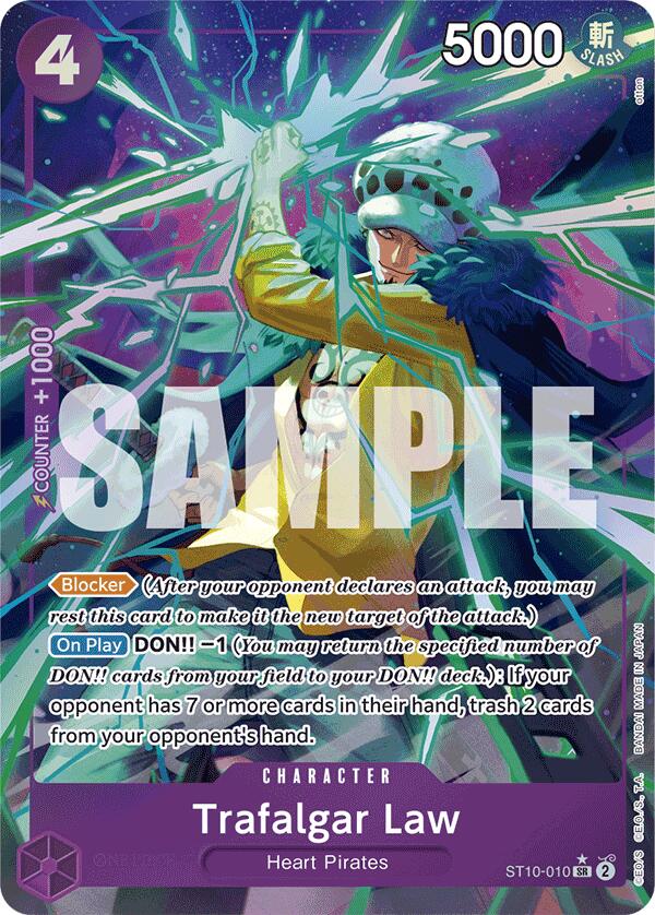 Trafalgar Law (ST10-010) (Alternate Art) [Premium Booster -The Best-] | Good Games Morley