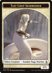Tah-Crop Skirmisher // Cat Double-Sided Token [Amonkhet Tokens] | Good Games Morley