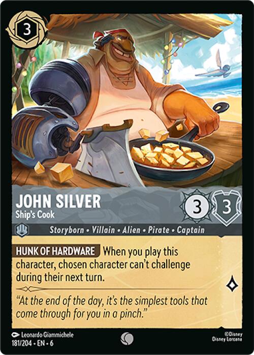 John Silver - Ship's Cook (181/204) [Azurite Sea] | Good Games Morley