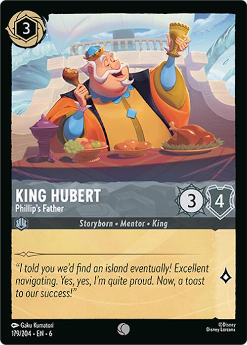 King Hubert - Phillip's Father (179/204) [Azurite Sea] | Good Games Morley