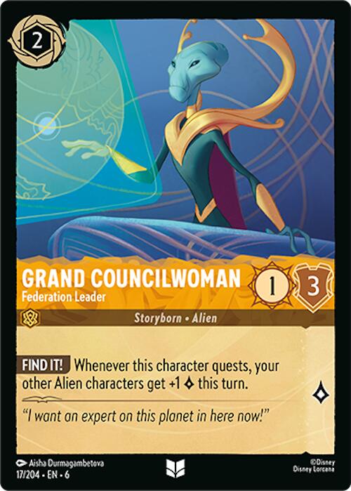Grand Councilwoman - Federation Leader (17/204) [Azurite Sea] | Good Games Morley