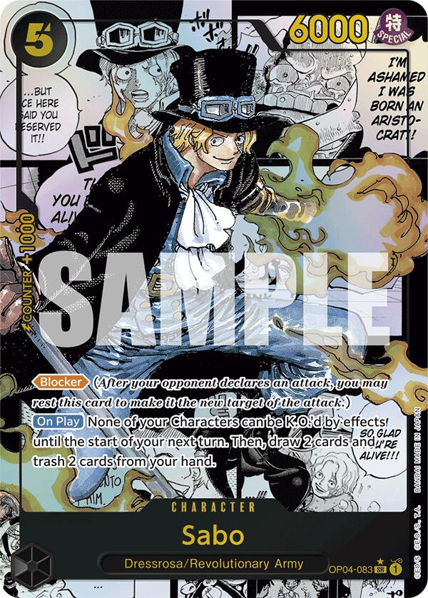 Sabo (OP04-083) (Manga) [Premium Booster -The Best-] | Good Games Morley