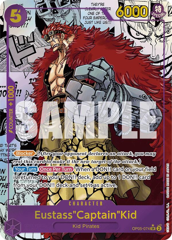 Eustass"Captain"Kid (OP05-074) (Manga) [Premium Booster -The Best-] | Good Games Morley