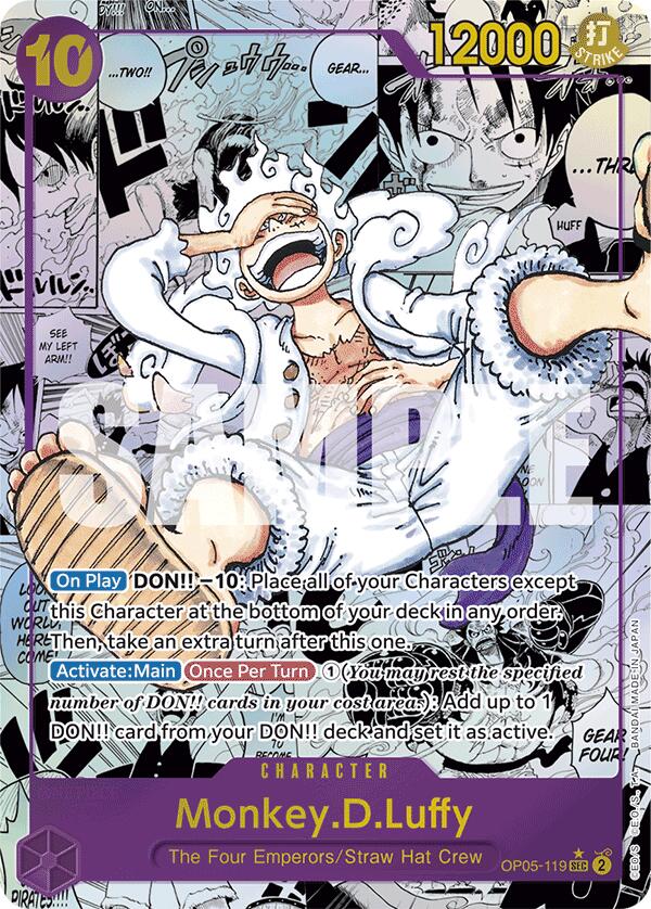 Monkey.D.Luffy (OP05-119) (Manga) [Premium Booster -The Best-] | Good Games Morley