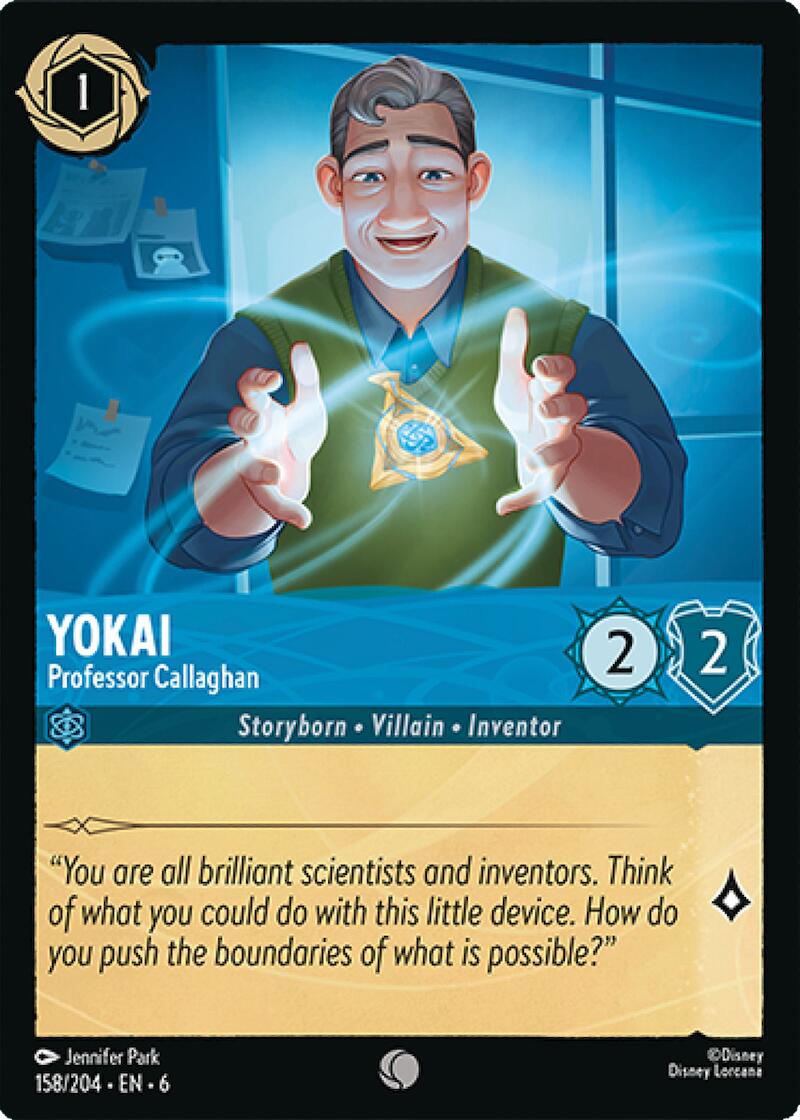 Yokai - Professor Callaghan (158/204) [Azurite Sea] | Good Games Morley