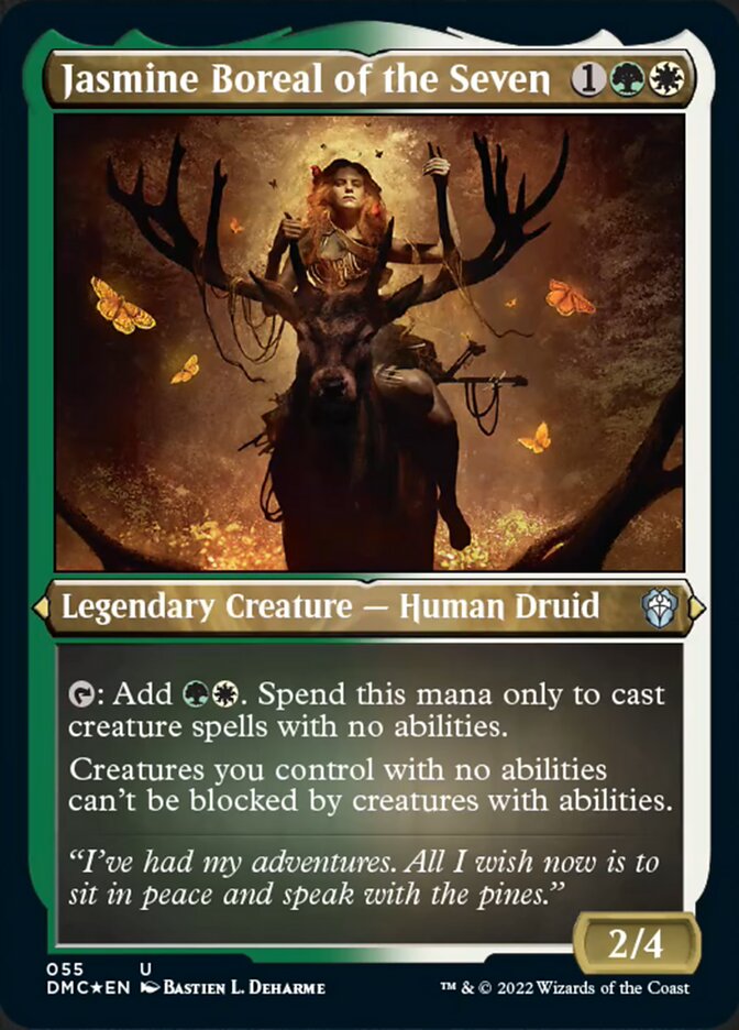 Jasmine Boreal of the Seven (Foil Etched) [Dominaria United Commander] | Good Games Morley