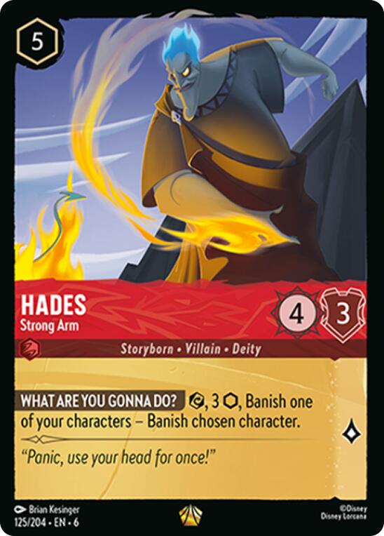 Hades - Strong Arm (125/204) [Azurite Sea] | Good Games Morley