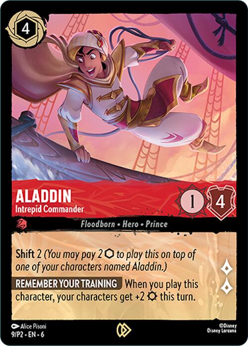 Aladdin - Intrepid Commander (9) [Promo Cards] | Good Games Morley