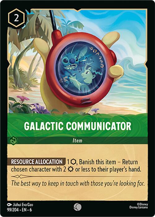 Galactic Communicator (99/204) [Azurite Sea] | Good Games Morley