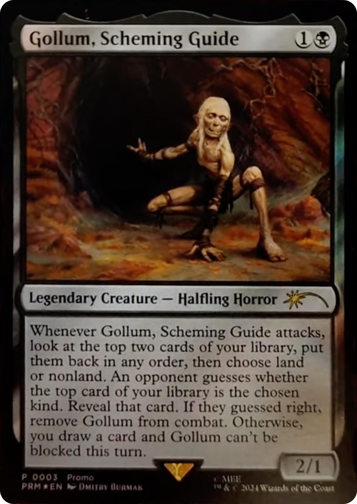 Gollum, Scheming Guide [Resale Promos] | Good Games Morley