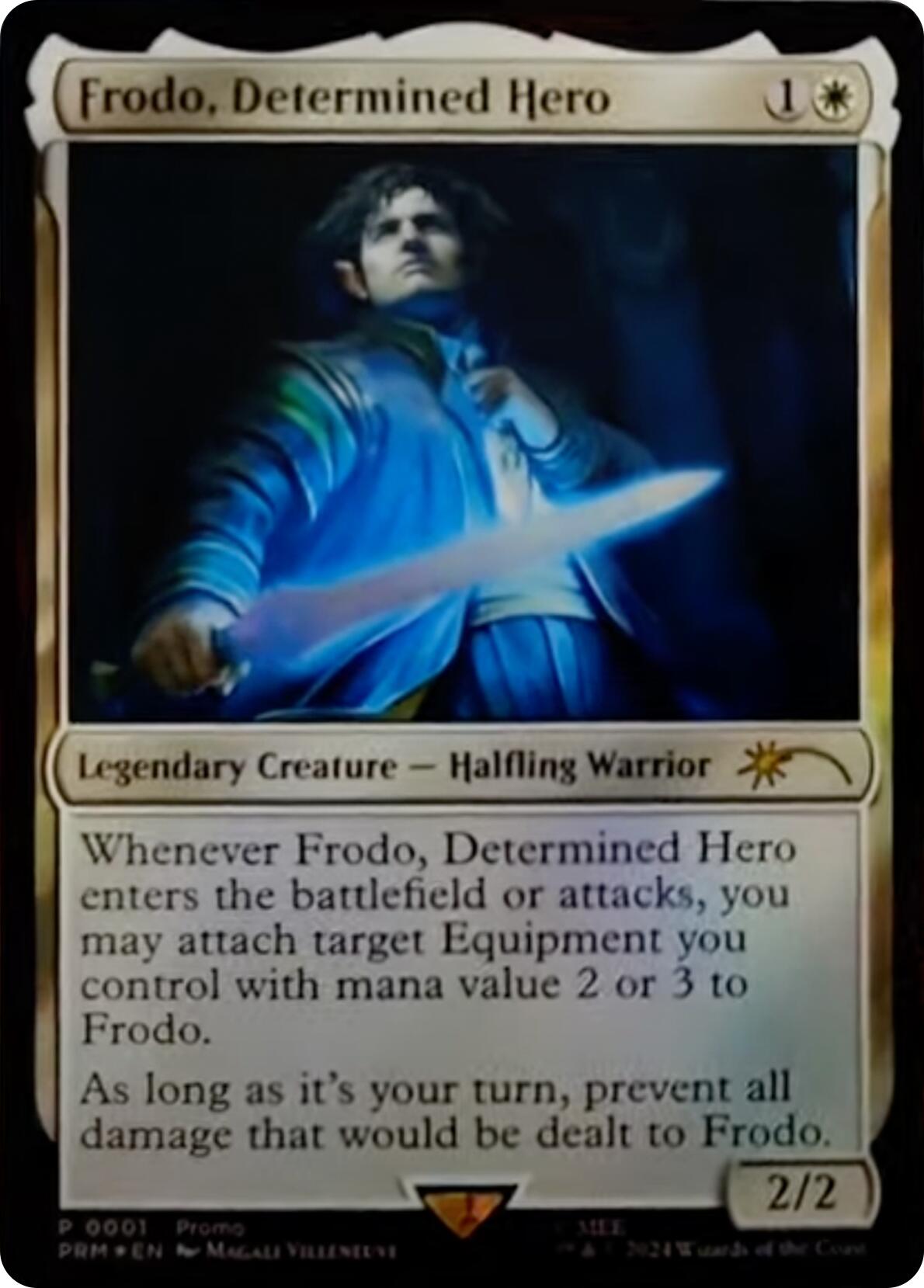 Frodo, Determined Hero [Resale Promos] | Good Games Morley