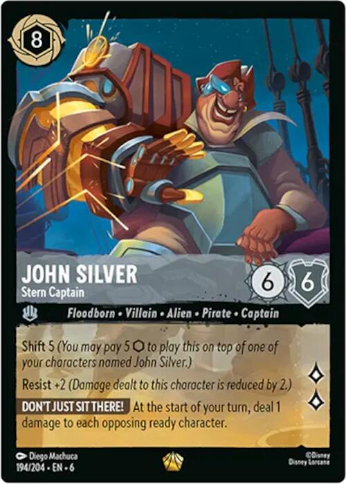 John Silver - Stern Captain (194/204) [Azurite Sea] | Good Games Morley