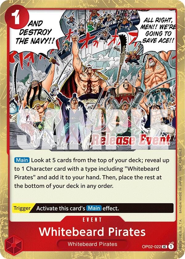 Whitebeard Pirates (ST15 - ST20 Release Event Winner Pack) [One Piece Promotion Cards] | Good Games Morley