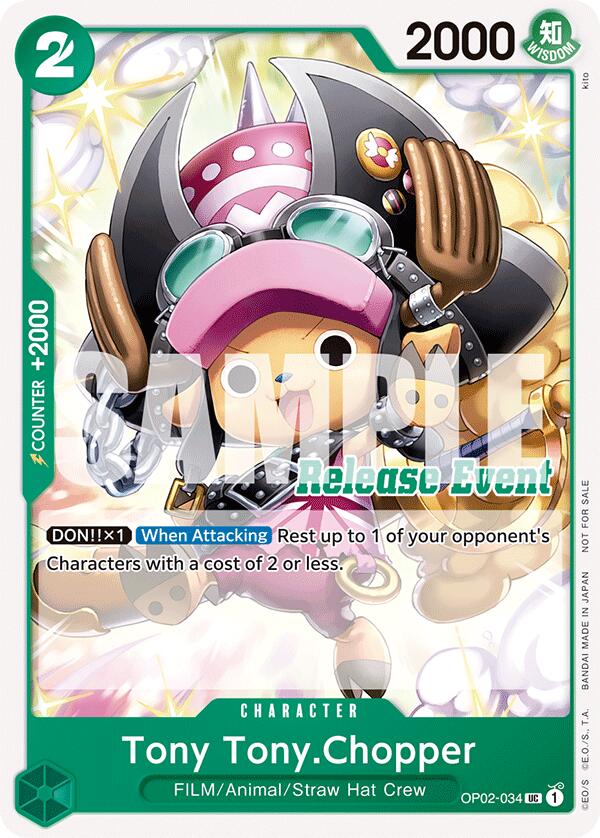 Tony Tony.Chopper (ST15 - ST20 Release Event Pack) [One Piece Promotion Cards] | Good Games Morley