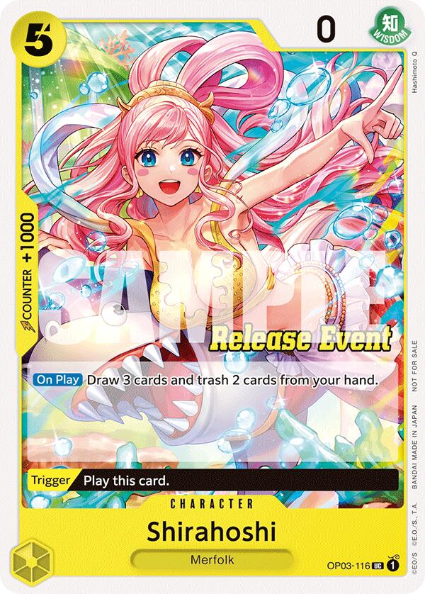 Shirahoshi (ST15 - ST20 Release Event Pack) [One Piece Promotion Cards] | Good Games Morley