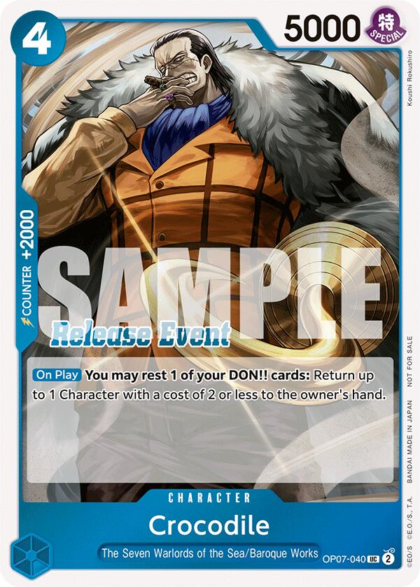 Crocodile (ST15 - ST20 Release Event Winner Pack) [One Piece Promotion Cards] | Good Games Morley