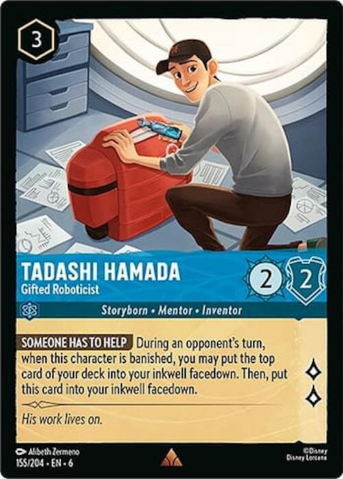 Tadashi Hamada - Gifted Roboticist (155/204) [Azurite Sea] | Good Games Morley