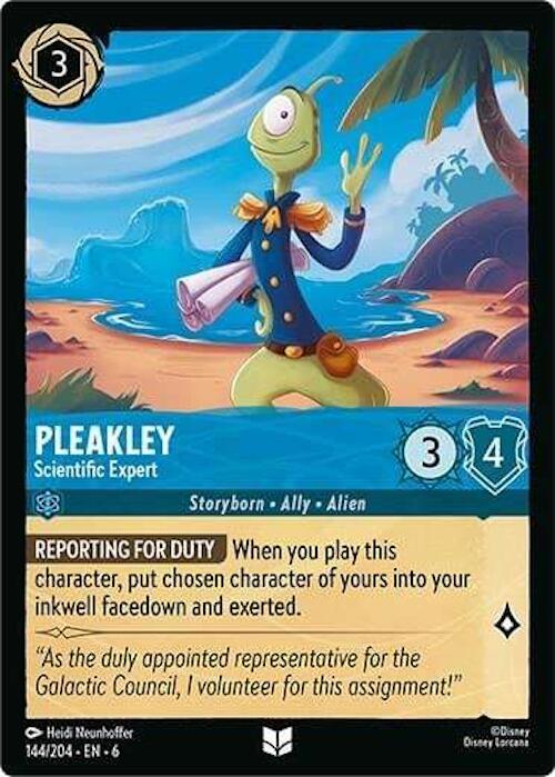 Pleakley - Scientific Expert (144/204) [Azurite Sea] | Good Games Morley
