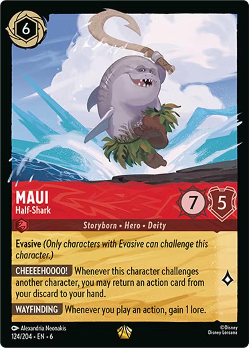 Maui - Half-Shark (124/204) [Azurite Sea] | Good Games Morley