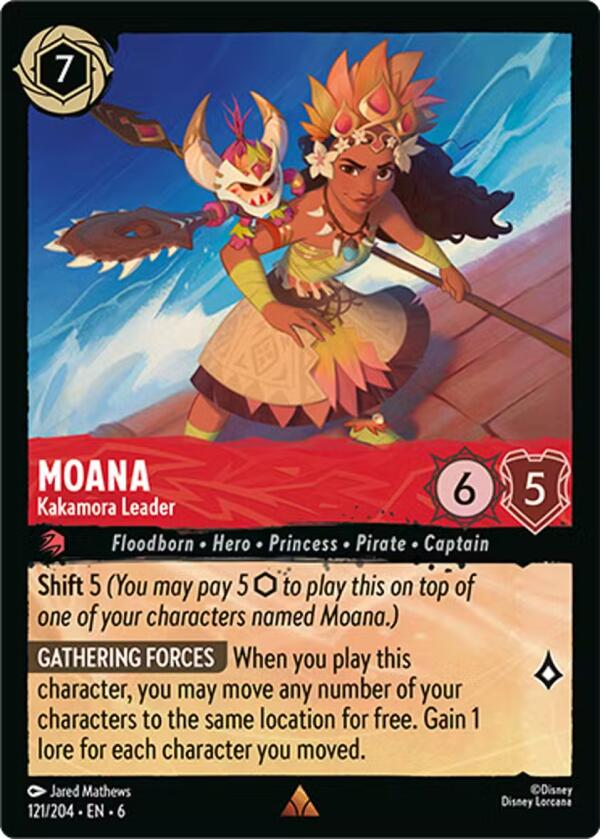 Moana - Kakamora Leader (121/204) [Azurite Sea] | Good Games Morley