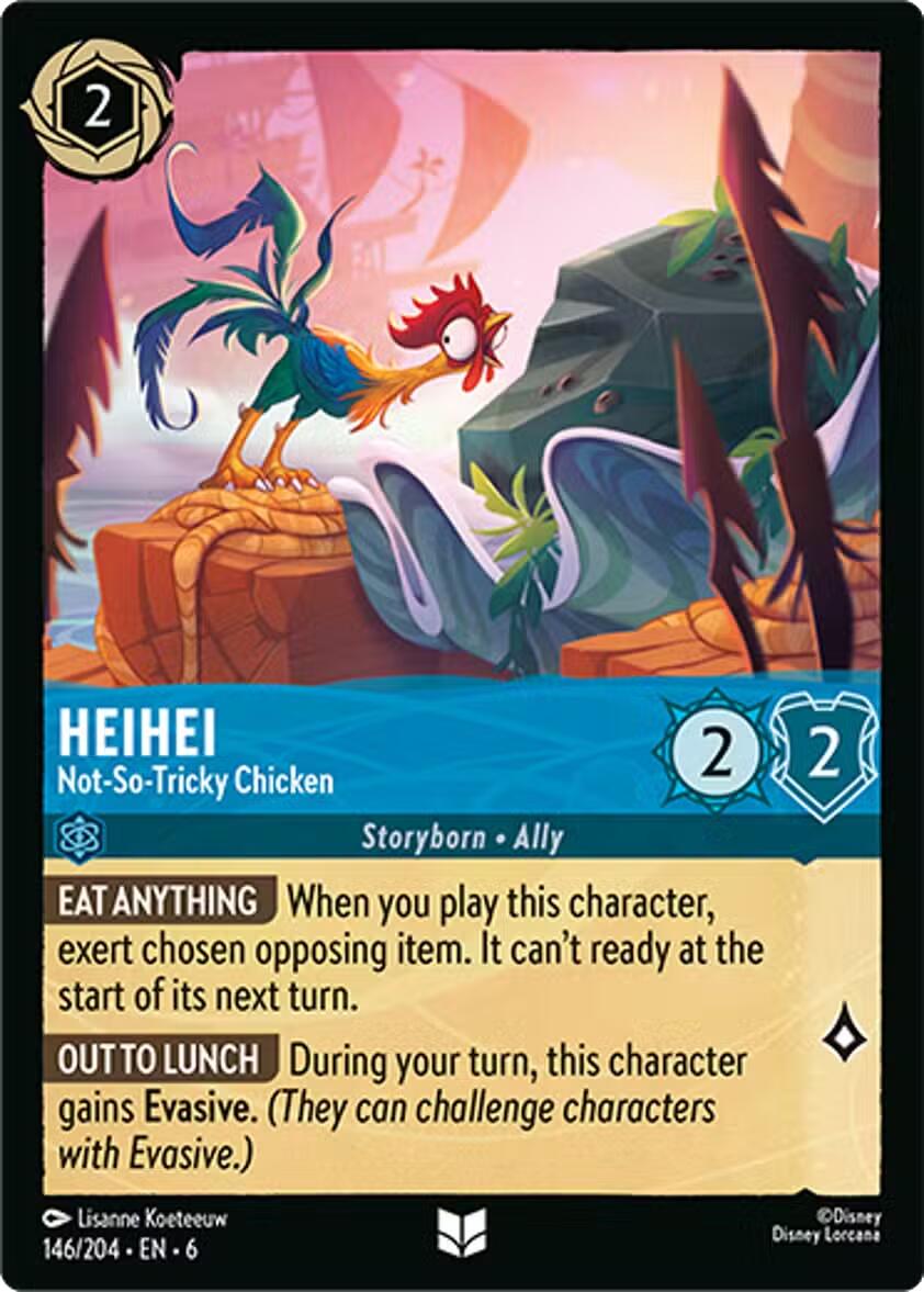 HeiHei - Not-So-Tricky Chicken (146/204) [Azurite Sea] | Good Games Morley