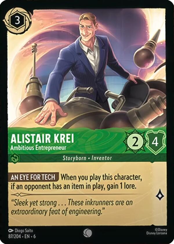 Alistair Krei - Ambitious Entrepreneur (87/204) [Azurite Sea] | Good Games Morley