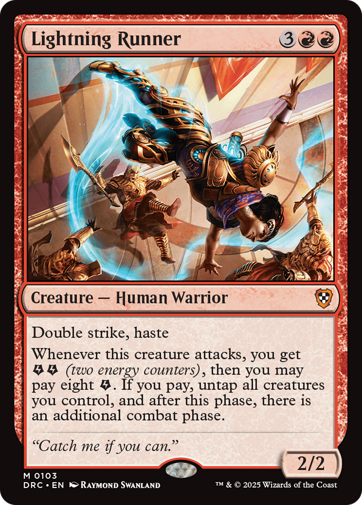 Lightning Runner [Aetherdrift Commander] | Good Games Morley