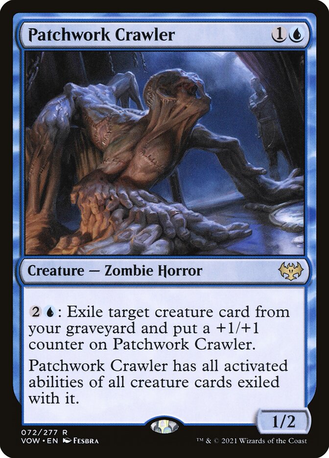 Patchwork Crawler 72/277 (Innistrad: Crimson Vow)  - Foil | Good Games Morley