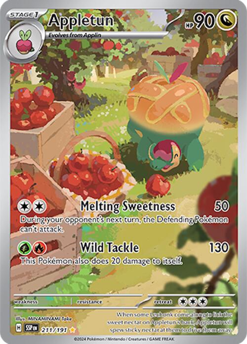 Appletun (211/191) [Scarlet & Violet: Surging Sparks] | Good Games Morley